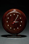 Art Deco Gilbert Rohde Brazilian Rosewood 4738-D Clock Herman Miller