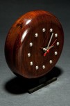 Art Deco Gilbert Rohde Brazilian Rosewood 4738-D Clock Herman Miller