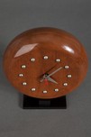 Art Deco Gilbert Rohde Walnut 4738 Clock Herman Miller