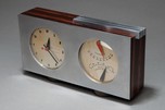 Gilbert Rohde Table Clock 6381 for Herman Miller American Art Deco Design