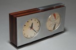 Gilbert Rohde Table Clock 6381 for Herman Miller American Art Deco Design