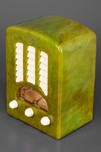 Bright Green Emerson BT-245 ’Tombstone’ Catalin Radio