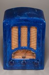 Emerson AU-190 Catalin ’Tombstone’ Radio - Lapis Lazuli