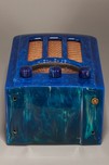 Emerson AU-190 Catalin ’Tombstone’ Radio - Lapis Lazuli