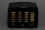 Jet Black Emerson 564 Slot Grill Radio - Striking