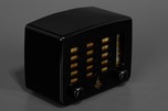 Jet Black Emerson 564 Slot Grill Radio - Striking