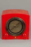 Kadette ’Clockette’ K27 Catalin Radio in Bright Red