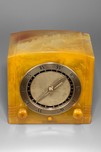 Kadette ’Clockette’ K28 Catalin Radio in Highly Marbleized Butterscotch