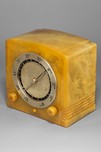 Kadette ’Clockette’ K28 Catalin Radio in Highly Marbleized Butterscotch