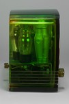 Kadette ’Clockette’ K26 Radio in Clear ‘Blue Glass’ Catalin - Ultra Rare