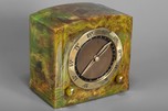 Kadette ’Clockette’ K25 Catalin Radio in Highly Marbleized Green