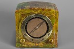 Kadette ’Clockette’ K25 Catalin Radio in Highly Marbleized Green