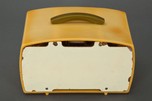 Knight &rdquo;Coronet&rdquo; KM Art Deco Yellow + Olive Green Catalin Radio