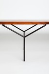 Harry Bertoia Walnut Slat Bench or Coffee Table Designed for Knoll