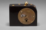 Rare Laminated Bakelite Polka-Dot Clock by Leonardo