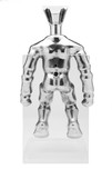 Machine Age Polished Aluminum Robot Sculpture