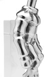 Machine Age Polished Aluminum Robot Sculpture