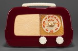 Catalin Fada 711 Radio ’Dip Top’ in Burgundy + Ivory