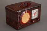 Art Deco Motorola 50XC Tortoise ”Circle-Grill” Catalin Radio