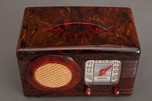 Art Deco Motorola 50XC Tortoise ”Circle-Grill” Catalin Radio