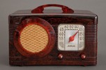 Art Deco Motorola 50XC Tortoise &rdquo;Circle-Grill&rdquo; Catalin Radio