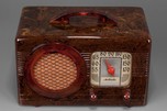 Motorola 50XC ’Circle-Grill’ Radio Marbleized Tortoise Catalin