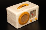 Motorola ’Circle Grille’ Radio 50XC Catalin in Oatmeal - Striking
