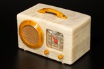 Motorola ’Circle Grille’ Radio 50XC Catalin in Oatmeal - Striking