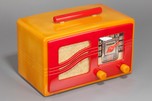 Motorola 51x15W ’S-Grill’ Catalin Radio in Rare Yellow + Red