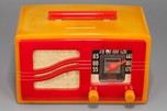 Motorola 51x15W ’S-Grill’ Catalin Radio in Rare Yellow + Red