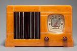 Motorola 52 ’Vertical Grill’ Catalin Radio - Marbleized Sand + Tortoise