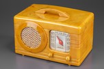 Motorola Radio 50XC ’Circle Grille’ in Light Yellow Marbleized Catalin