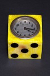 Catalin Bakelite New Haven ”Dice” Clock - Incredibly Bright