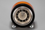 3-Color New Haven Laminated Catalin Bakelite Clock