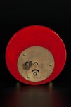 Geometric New Haven Catalin Bakelite Clock - Tri-Color Disc Design