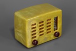 Onyx Green Emerson 564 &rsquo;Slot-Grill&rsquo; Catalin Radio