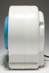 Rare Radialva &rdquo;Super-Boum&rdquo; Radio in White Plaskon with Blue Trim
