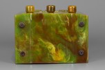 Highly Marbleized Green Emerson AU-190 ’Tombstone’ Catalin Radio