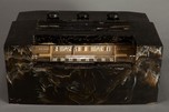 RCA 66X Catalin ”Tuna Boat” Radio in a RARE Chocolate Brown Swirl