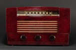 Oxblood Red RCA 66x8 Series Catalin Radio