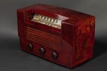 Oxblood Red RCA 66x8 Series Catalin Radio