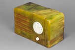 RCA 9TX Little Nipper Catalin Radio in Translucent Marbelized Green