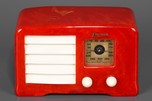 Swirled Red Emerson AX-235 &rsquo;Little-Miracle&rsquo; Catalin Radio
