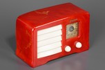 Swirled Red Emerson AX-235 ’Little-Miracle’ Catalin Radio