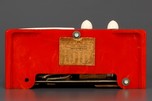 Fire Engine Red Emerson AX-235 ’Little-Miracle’ Catalin Radio