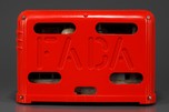 Striking Fada 360RG ’Coloradio’ Radio in Chinese Red Plaskon with Gold Trim