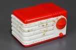 Red Plaskon + Beetle Plastic Detrola 278 &rsquo;Super Pee-Wee&rsquo; Radio