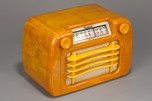Sentinel 284 Radio Catalin ’Wavy Grill’ in Sand with Yellow