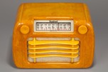 Sentinel 284 Radio Catalin ’Wavy Grill’ in Sand with Yellow