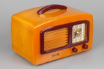 Sonora KM ’Coronet’ Catalin Radio in Butterscotch + Plum